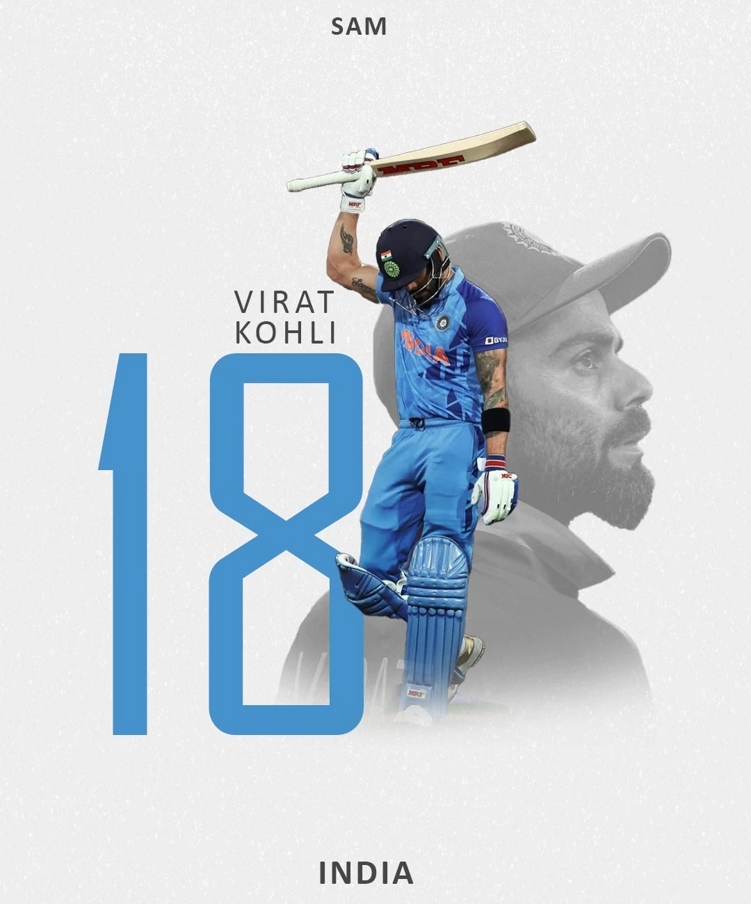 Virat Kohli — Sports Poster