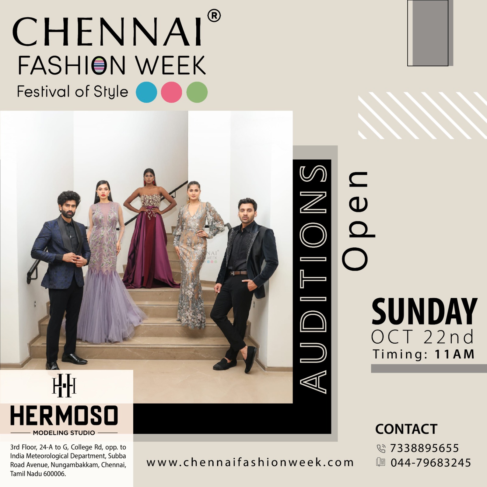 Chennai Fashion Week — Social Campaign